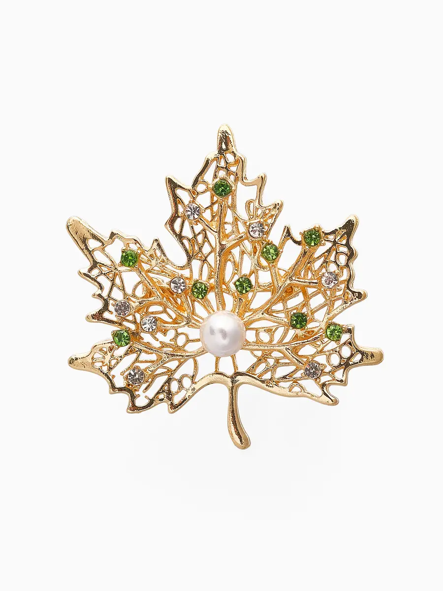 

Брошь, Зеленый;белый