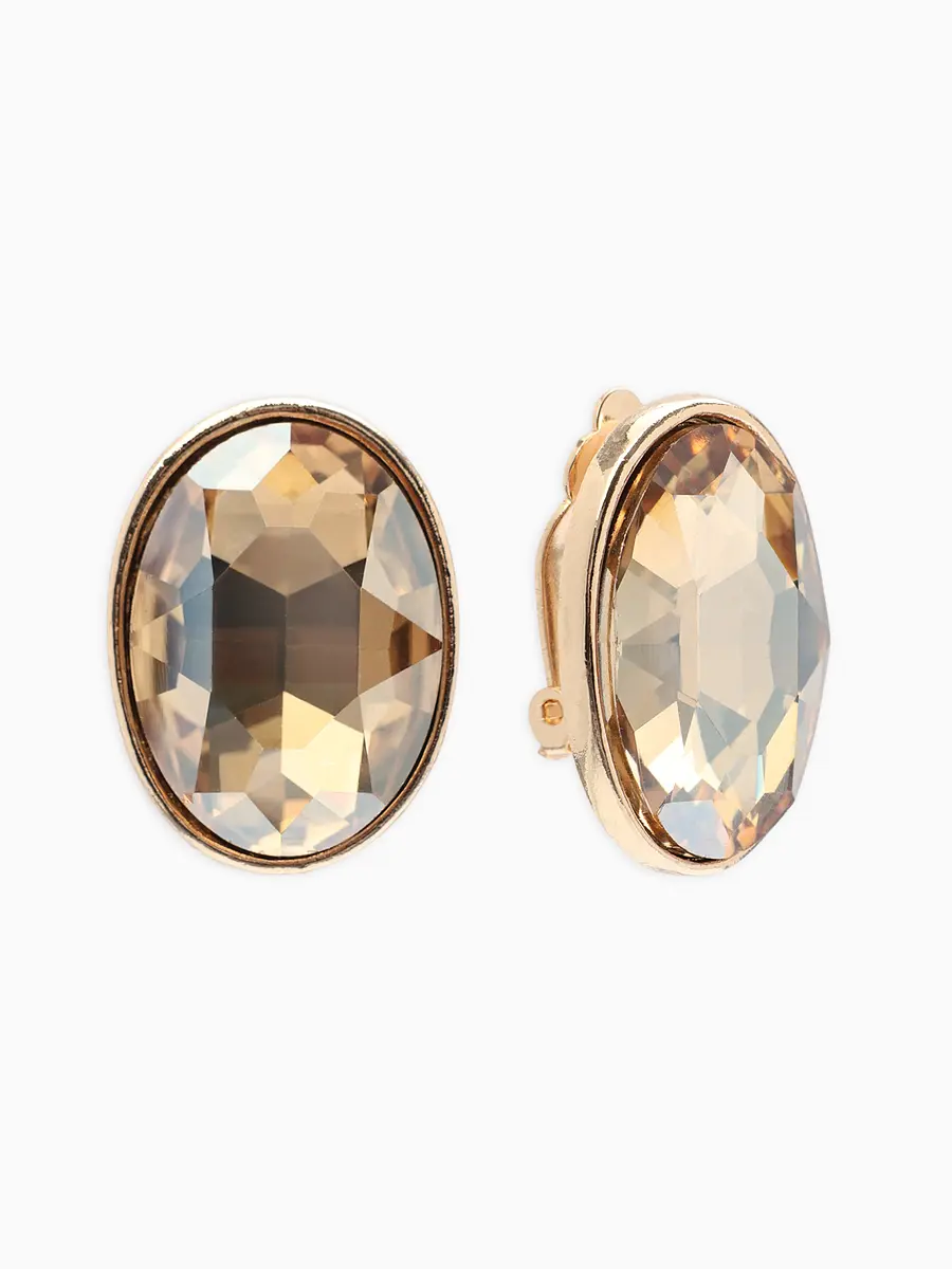 

Серьги клипсы для ушей qf, Желтый