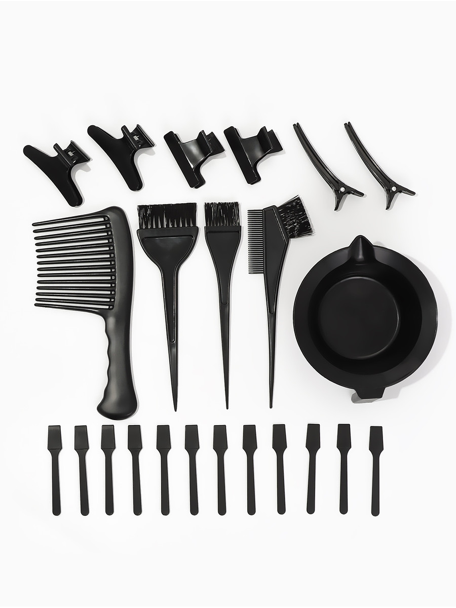 

Набор для окрашивания, 23 предмета, черный