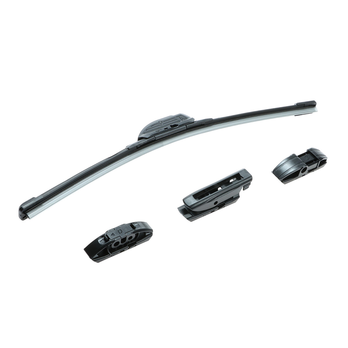 

Щетка стеклоочистителя cartage 16/400 мм, бескаркасная, мультикрепление, Черный