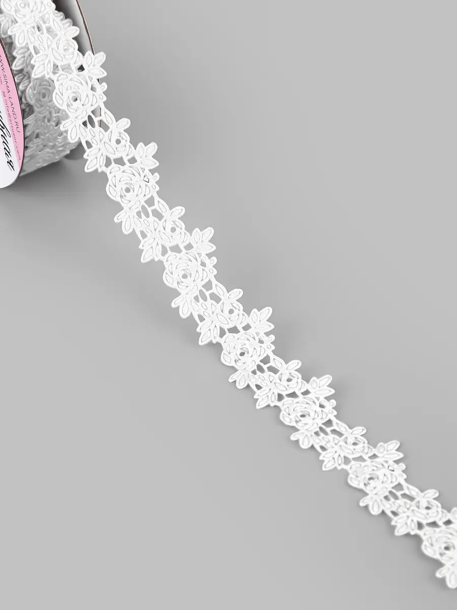 

Лента фигурная, Белый