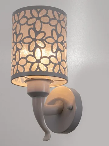 Бра 2240/1 e27 40 вт белый 12×14×25 см