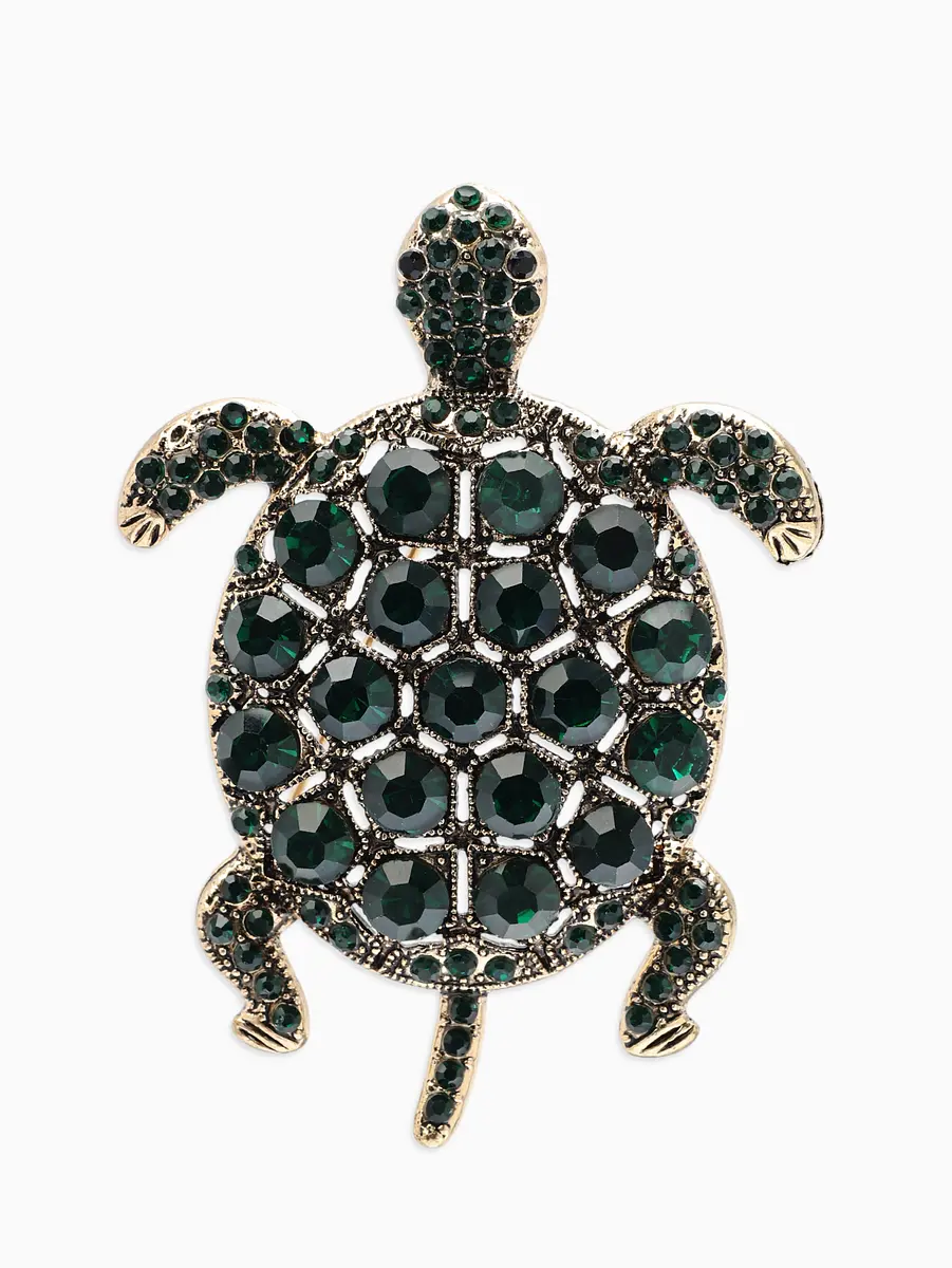 

Брошь, Зеленый