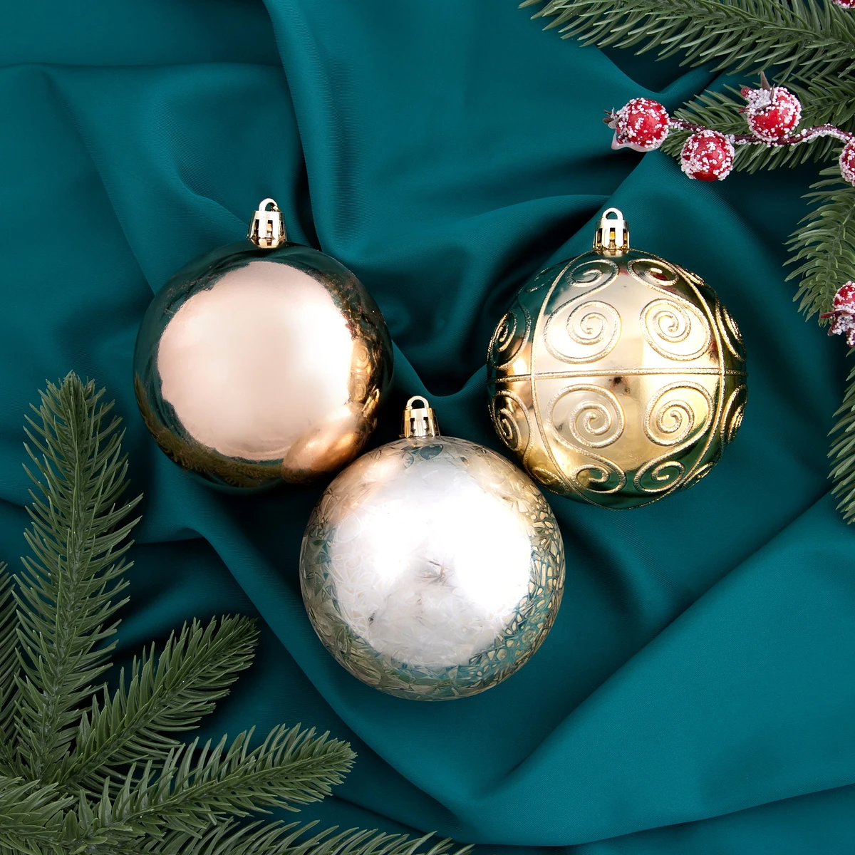 

Ёлочные игрушки, Золотистый