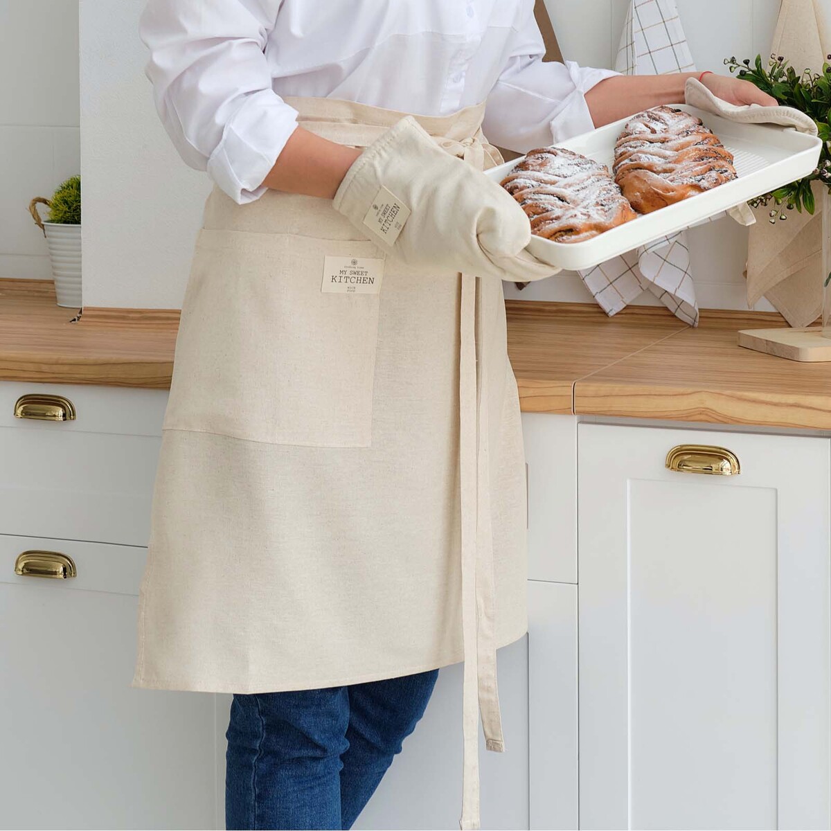 

Фартук, Бежевый