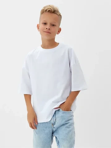 Футболка однотонная