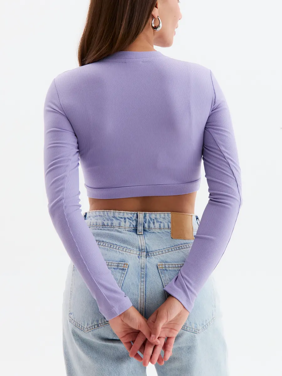 

Лонгслив, Фиолетовый;сиреневый