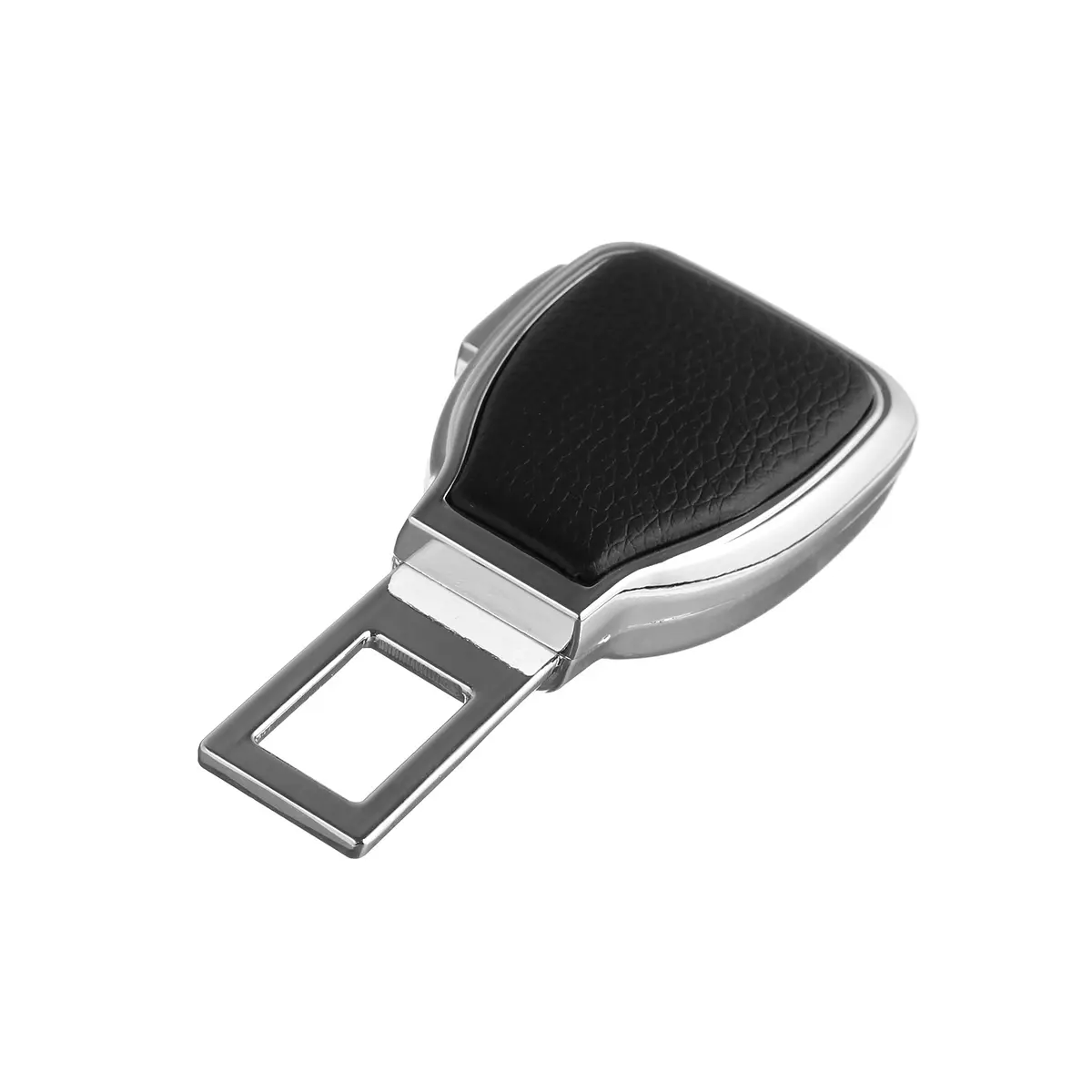 

Заглушка в ремень безопасности, кожа, Серебристый;черный