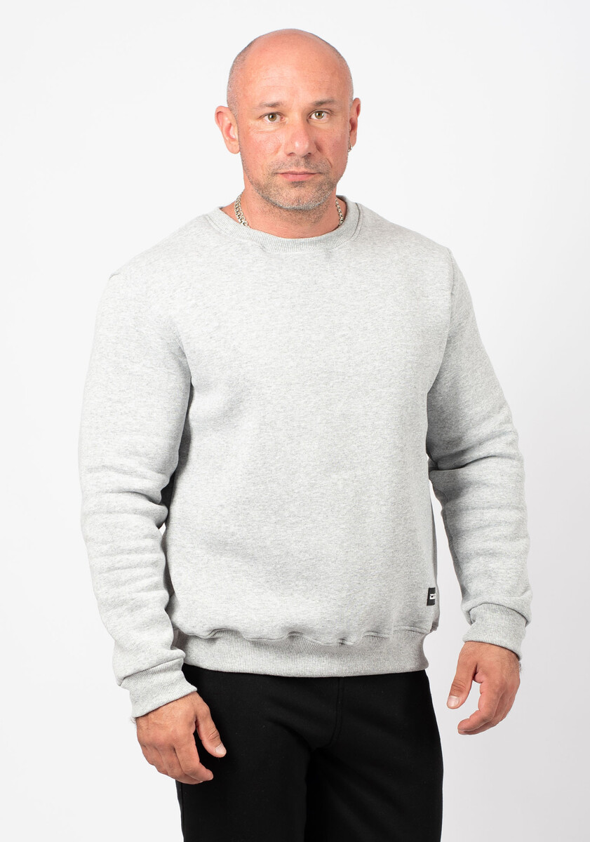 

Свитшот, Серый;светлый меланж