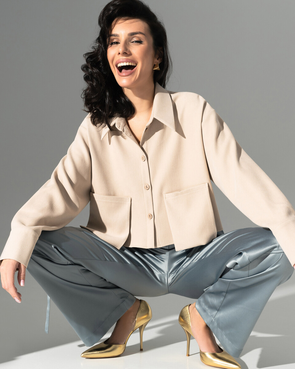 

Рубашка, Бежевый