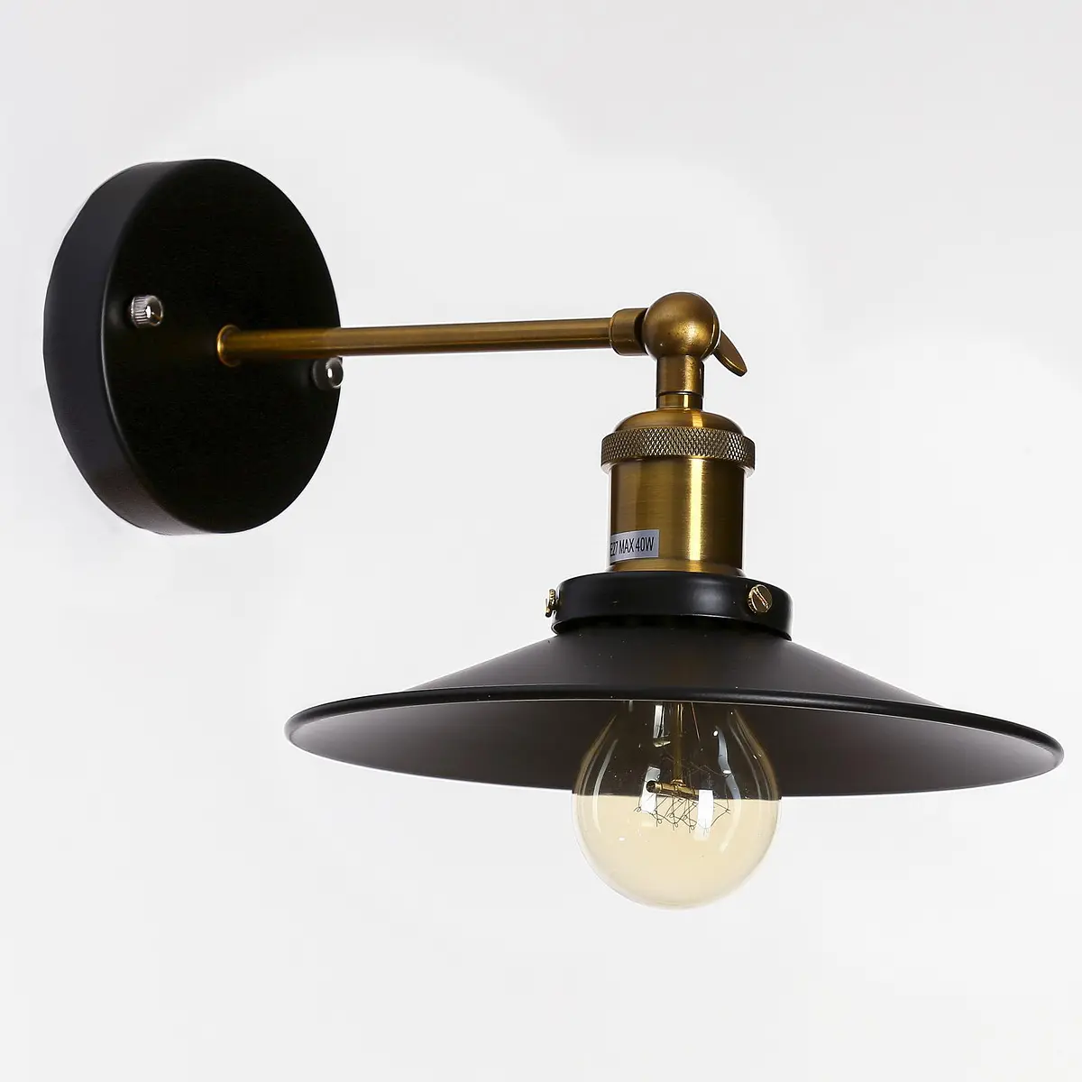 

Светильник бра, Черный