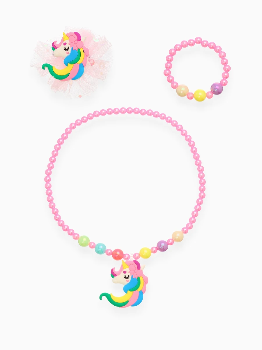 

Набор детских украшений выбражулька, Розовый