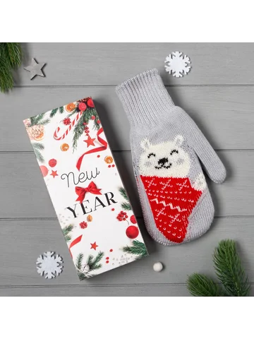 Варежки подарочной KAFTAN