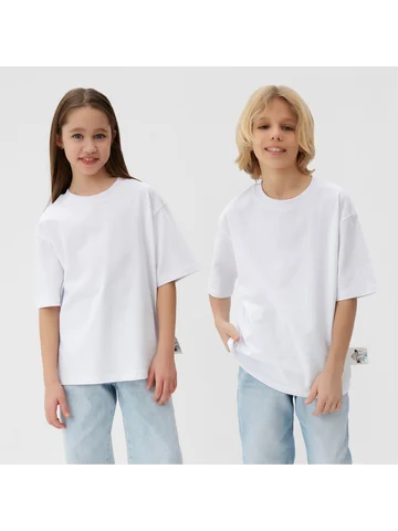 Футболка однотонная