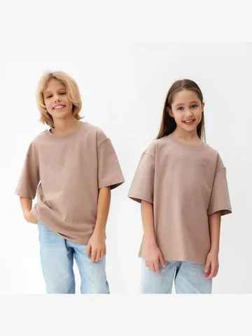 Футболка однотонная