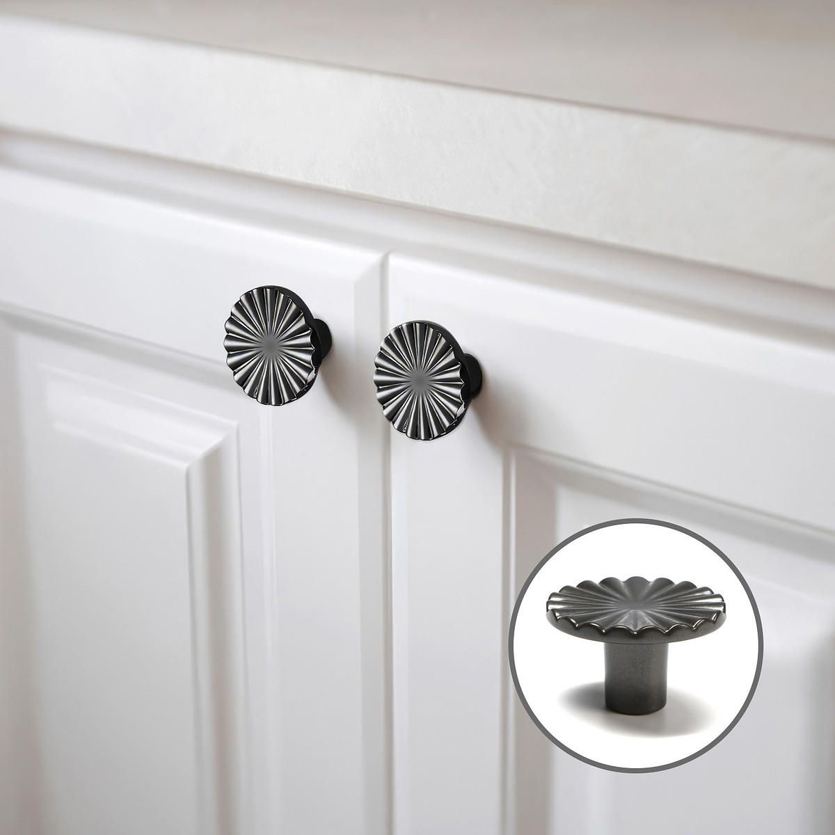 

Ручка-кнопка cappio, d=36 мм, цвет графит