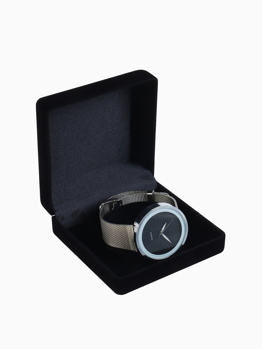 

Футляр бархатный под браслет/часы, Черный