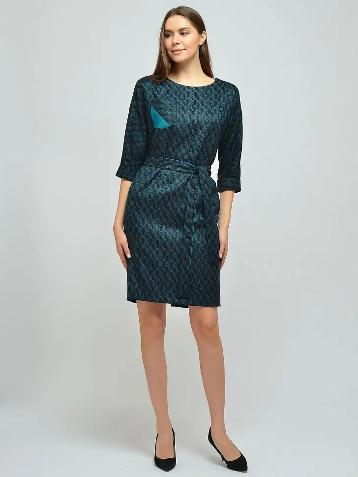 

Платье, Зеленый