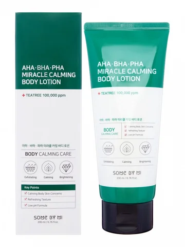 Успокаивающий лосьон для тела с кислотам