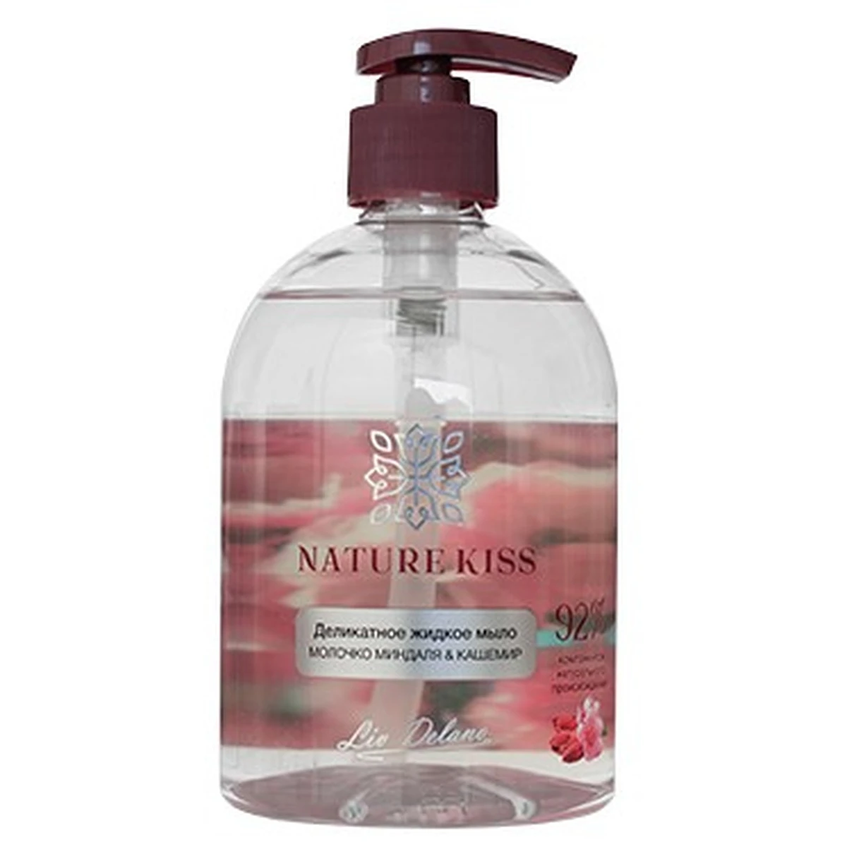 

Деликатное жидкое мыло Naturе Kiss, Прозрачный