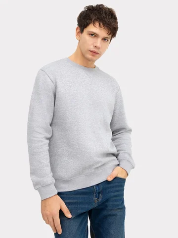 Свитшот мужской в сером цвете