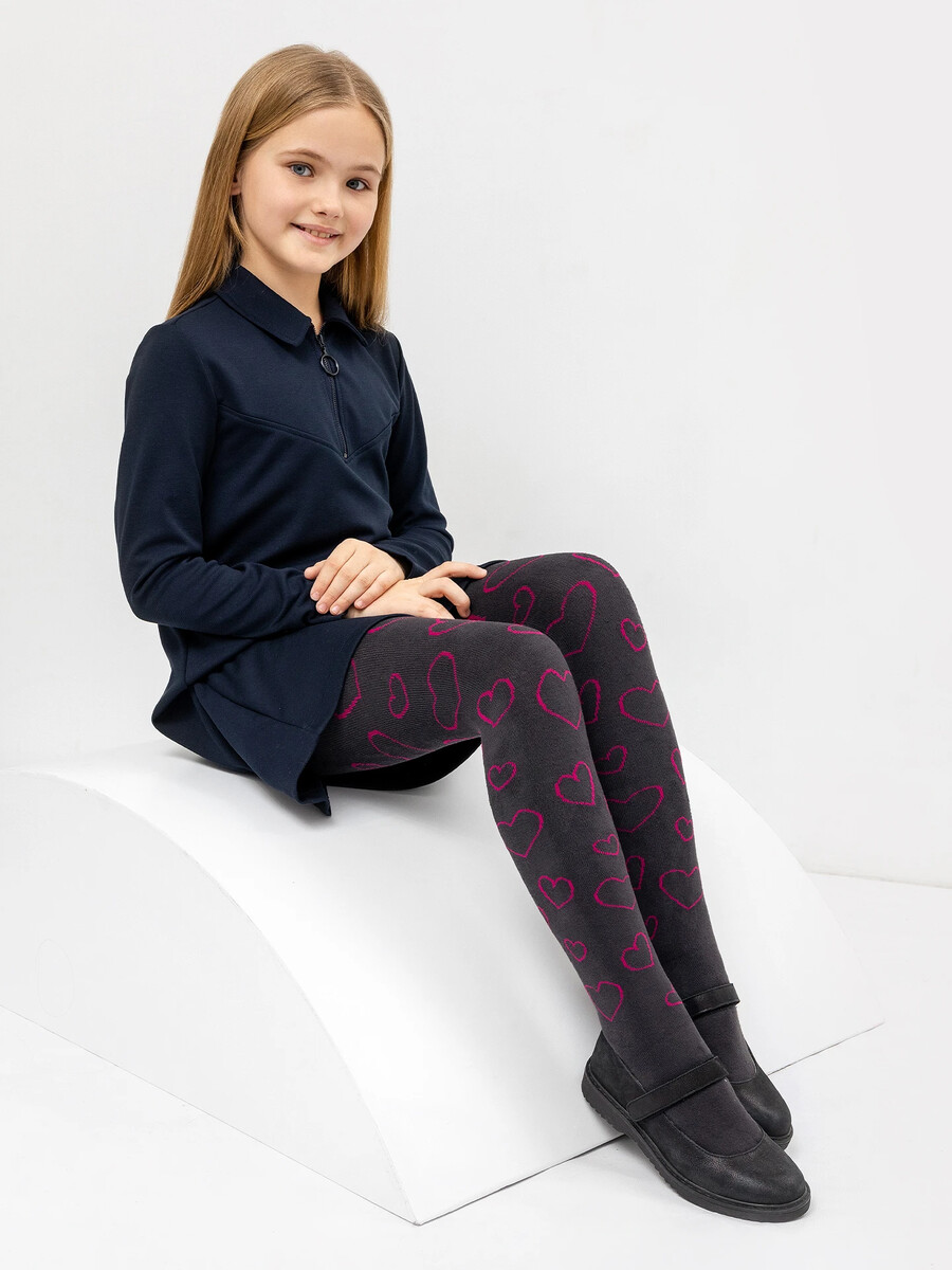 

Колготки детские, Серый;графитовый