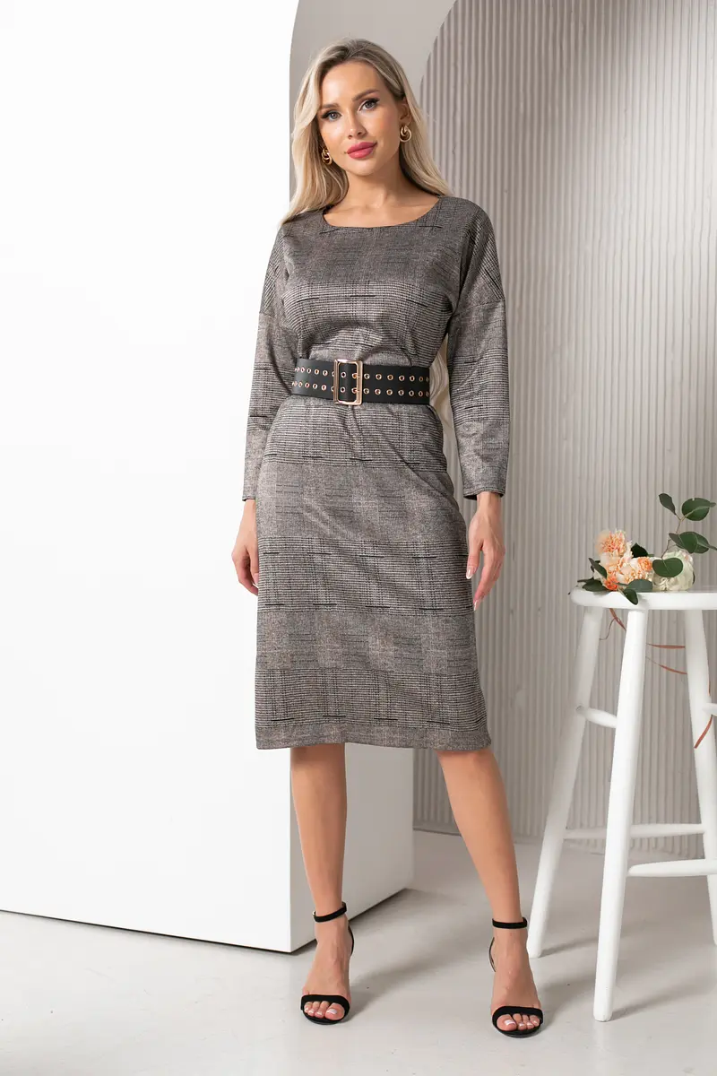 

Платье, Коричневый;черный/коричневый