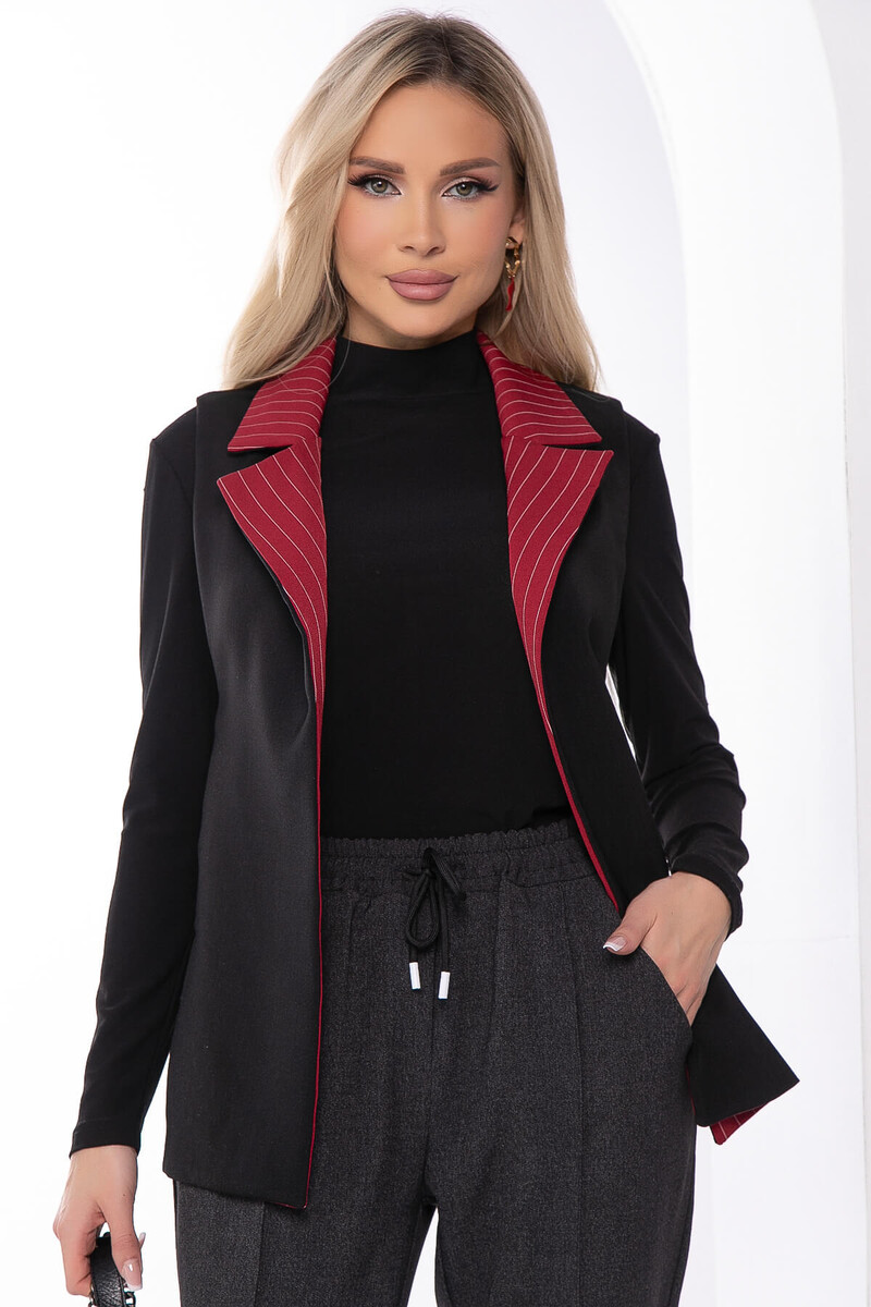 

Жилет, Бордовый;черный