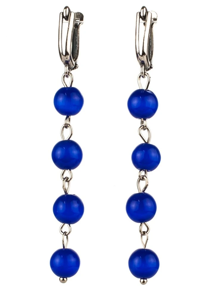 

Серьги, Синий