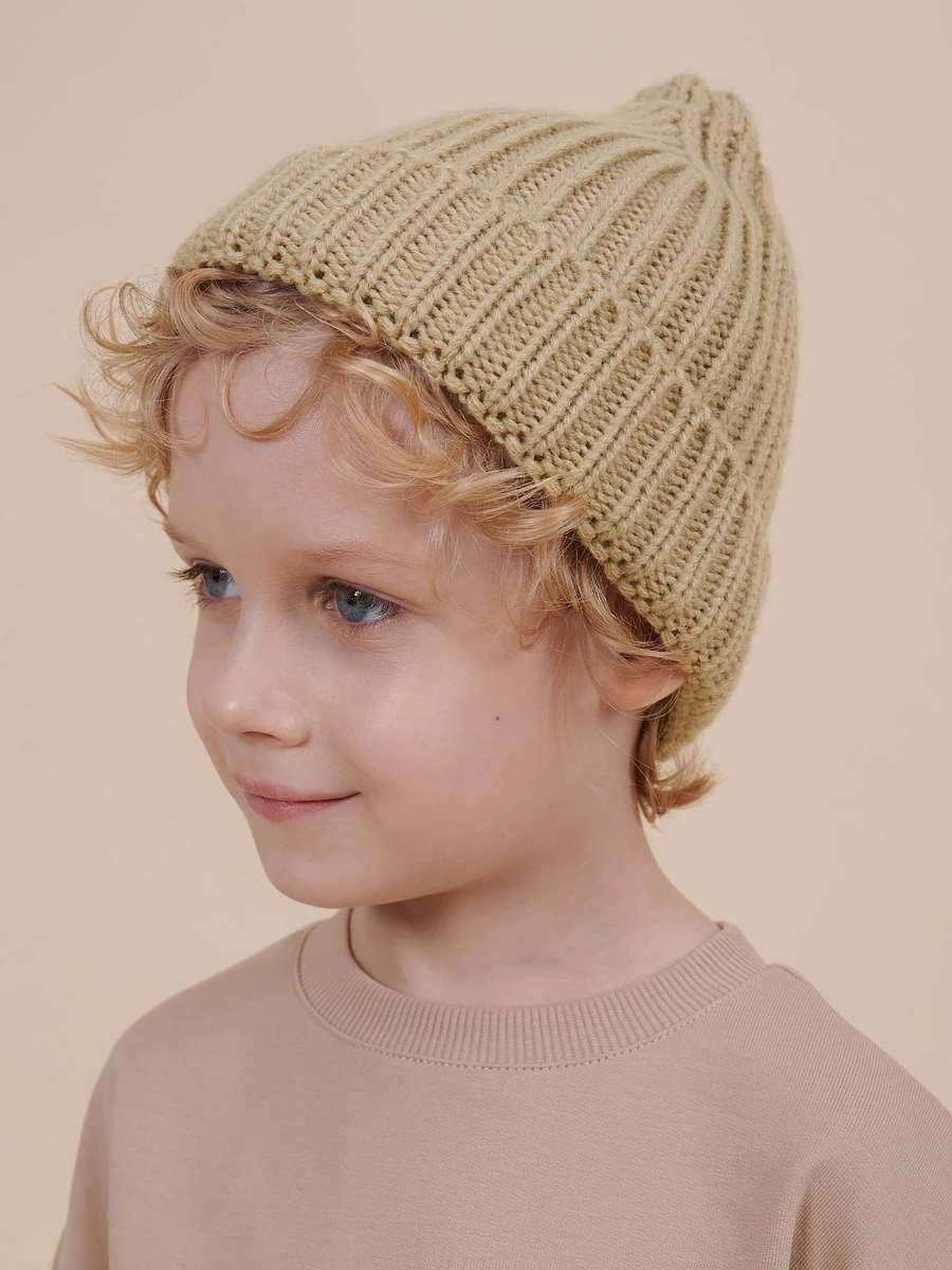 

Шапка, Бежевый;песочный