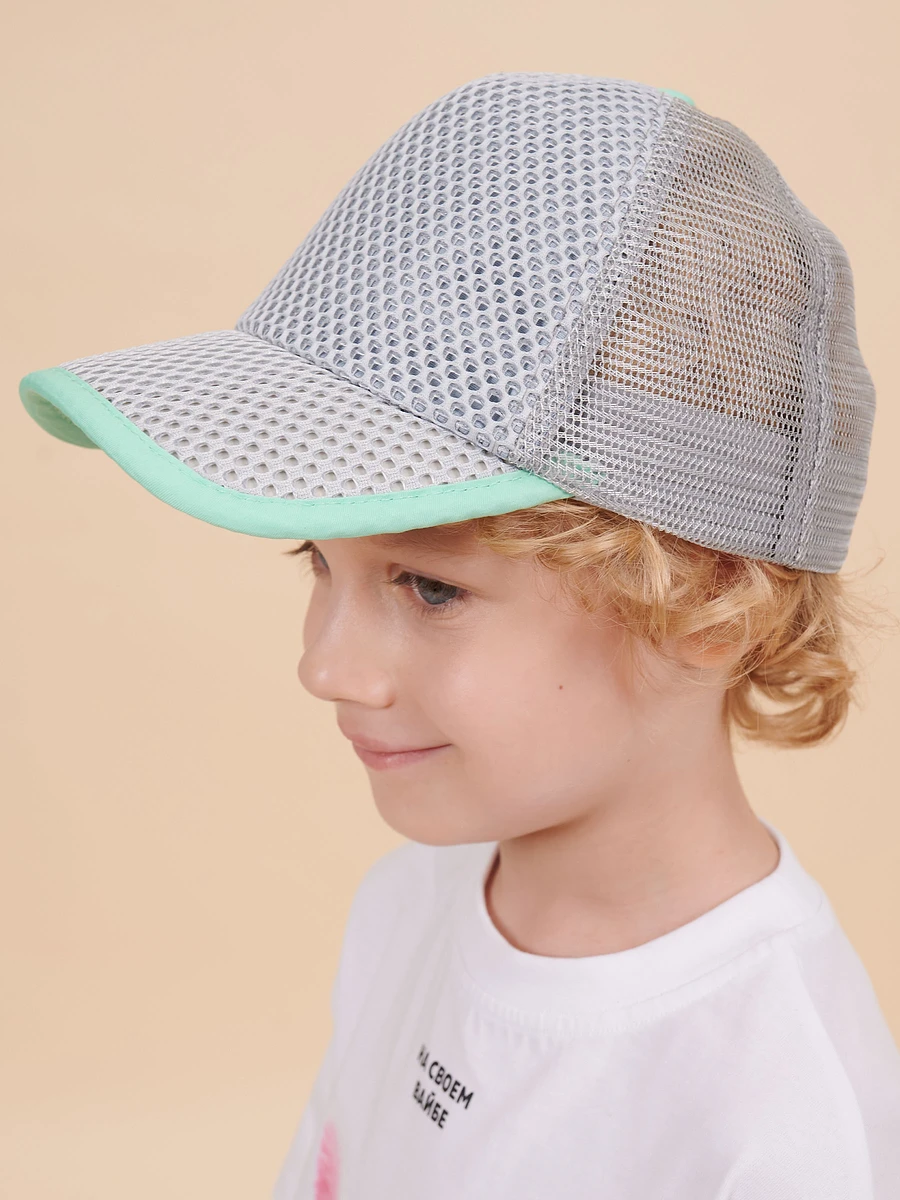 

Кепка, Серый;ментол