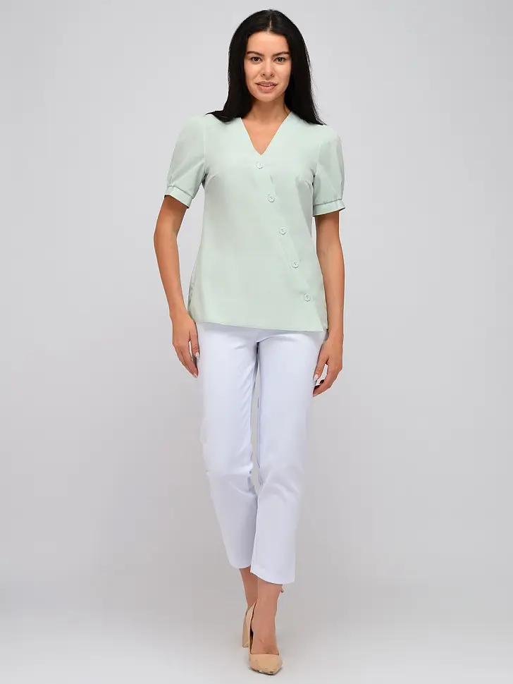 

Блузка, Зеленый;фисташковый