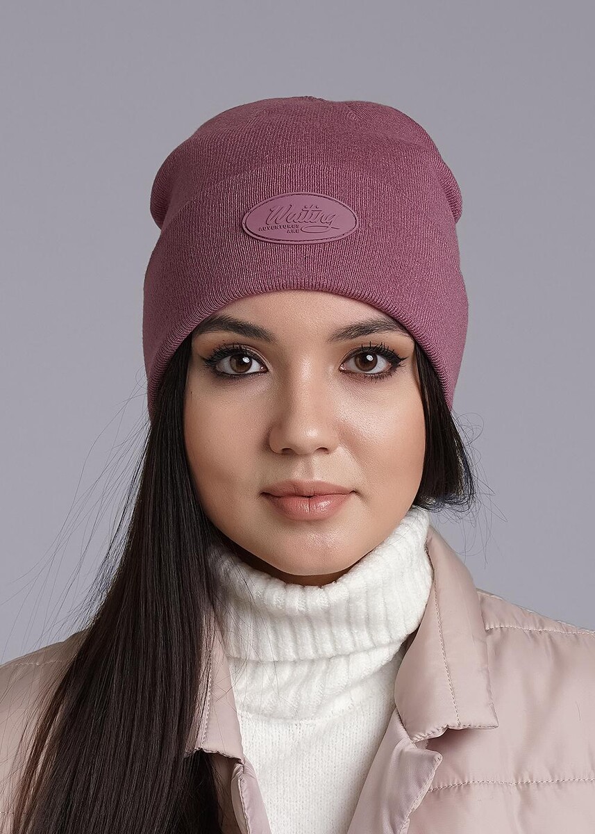 

Шапка, Фиолетовый;брусничный