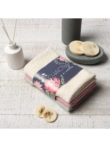 Набор махровых полотенец