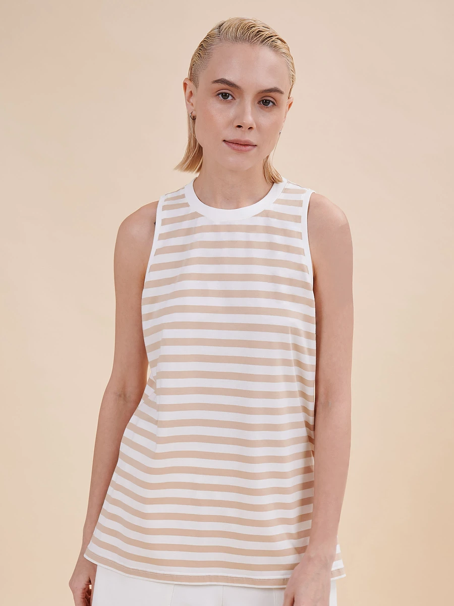 

Майка, Бежевый;белый;песочный