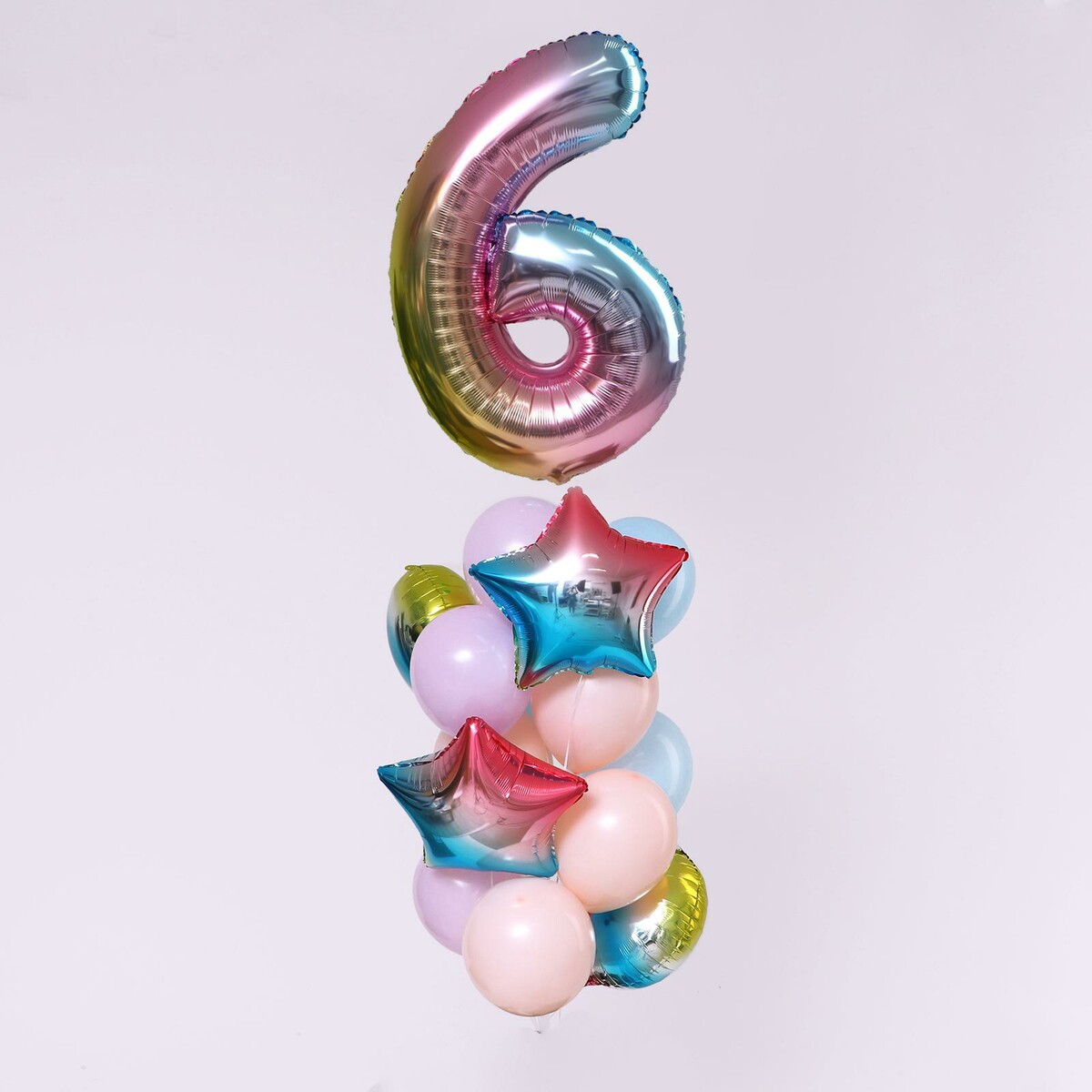 

Букет из шаров, Розовый;разноцветный