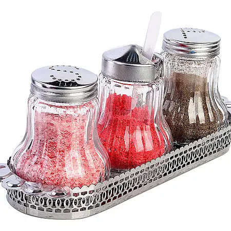 

Набор для специй на, Серебристый