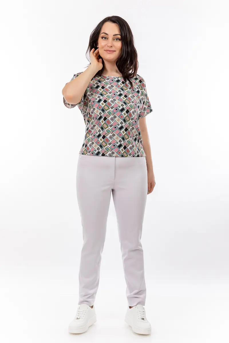 

Брюки, Серый;серо-сиреневый