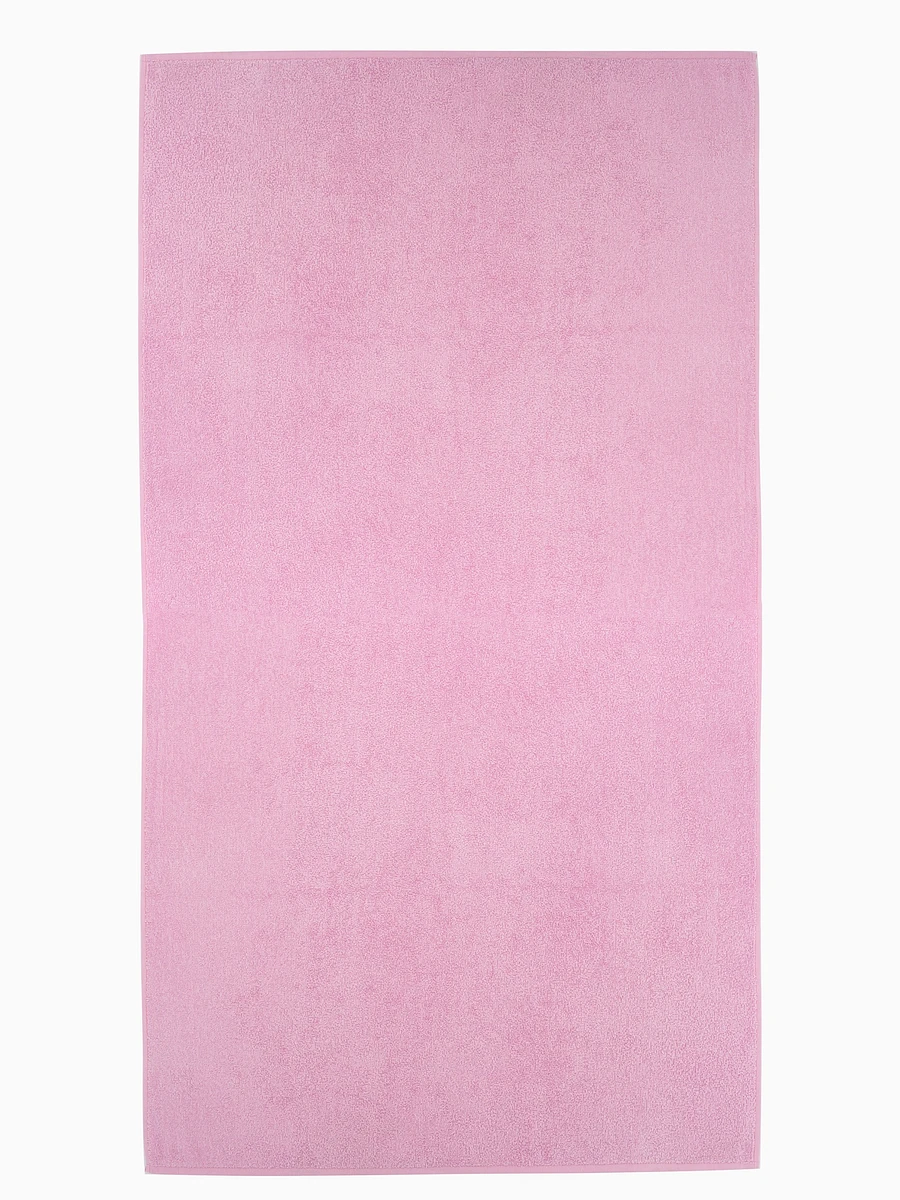 

Полотенце махровое, Розовый