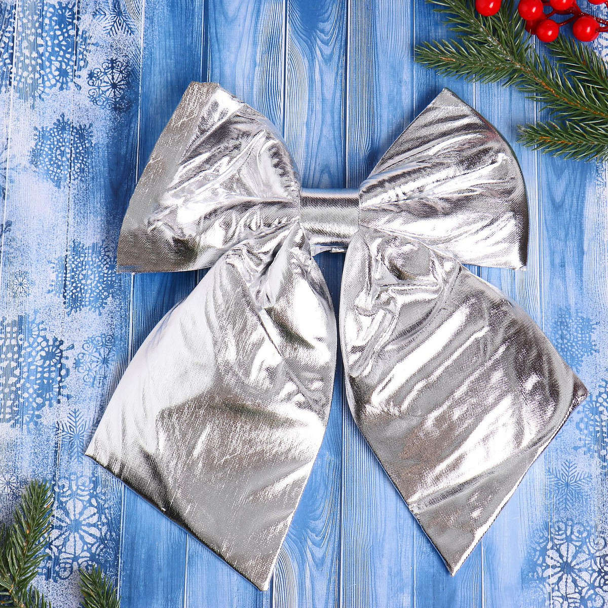 

Ёлочная игрушка, Серебристый