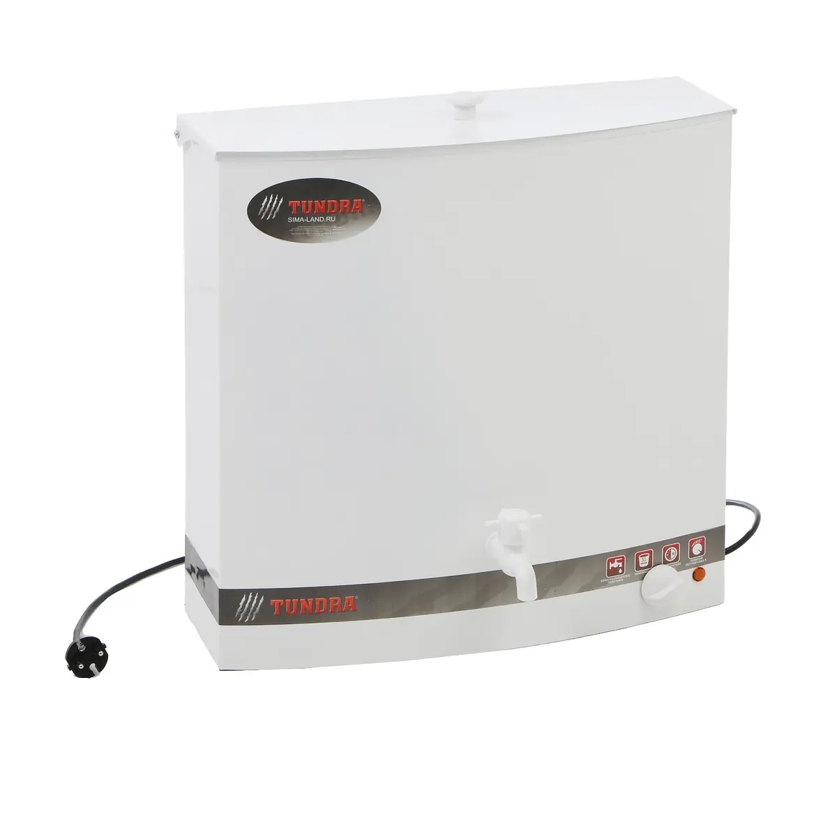 

Бак настенный tundra, с эвн, 1250 вт, 30 л, белый