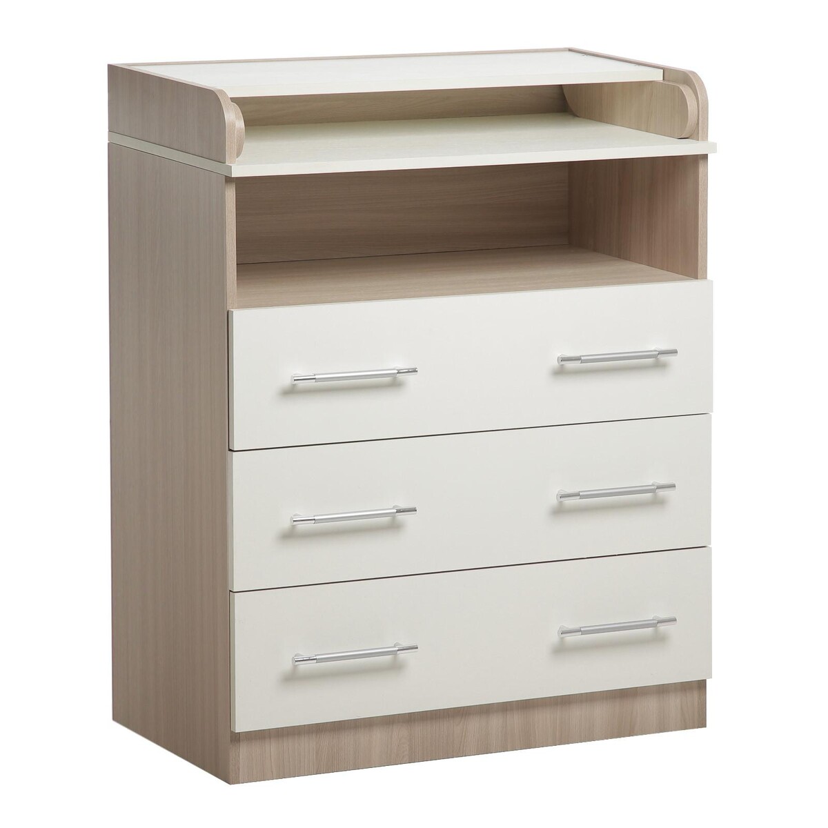 

Комод пеленальный, Бежевый;белый