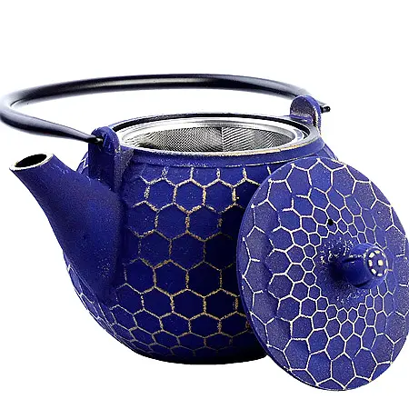 

Заварочный чайник чугунный 1,15, Синий