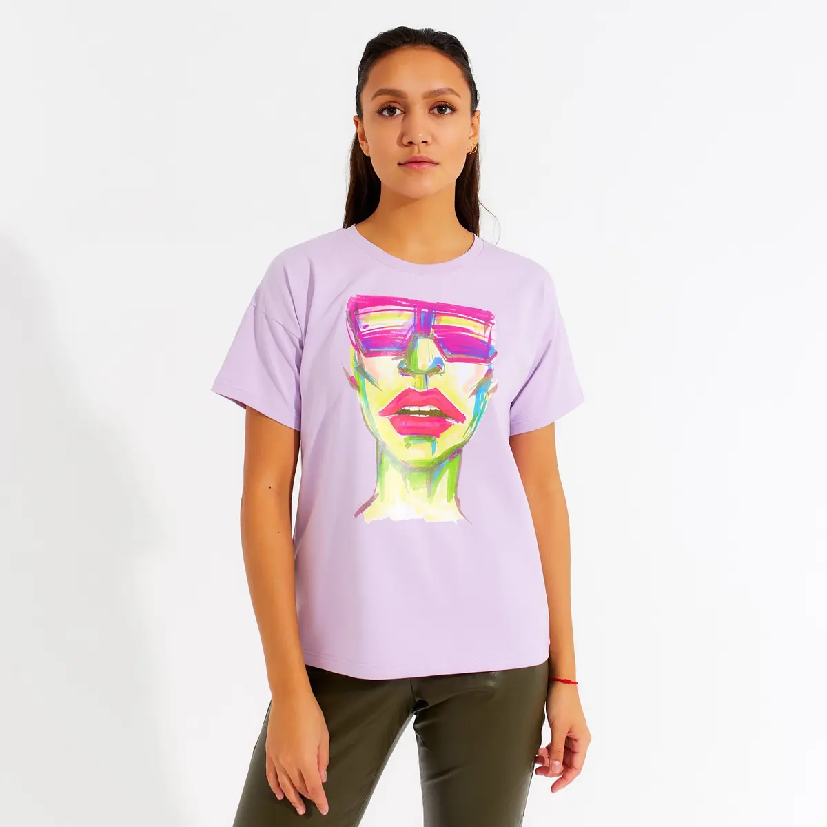 

Футболка, Фиолетовый;сиреневый