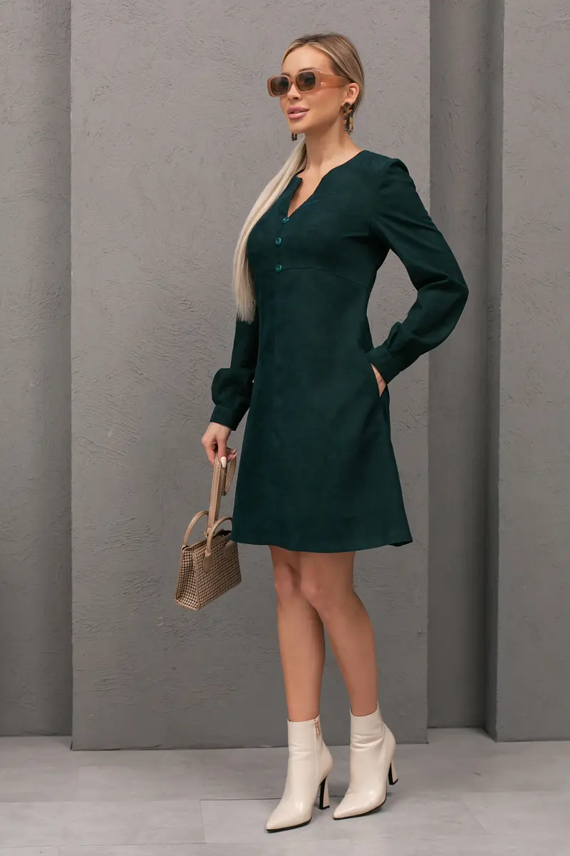 

Платье, Зеленый;изумрудный