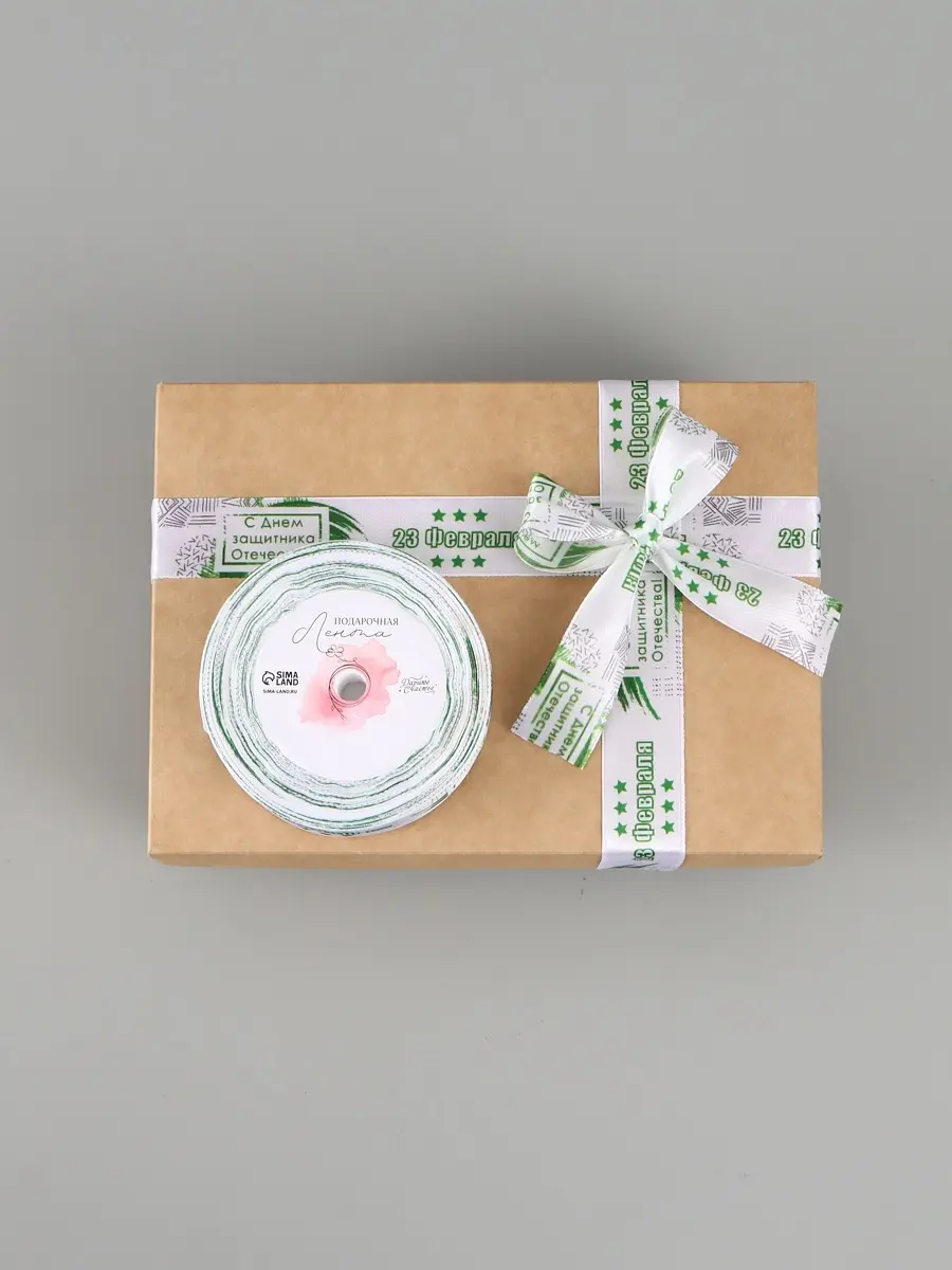 

Лента атласная, Белый