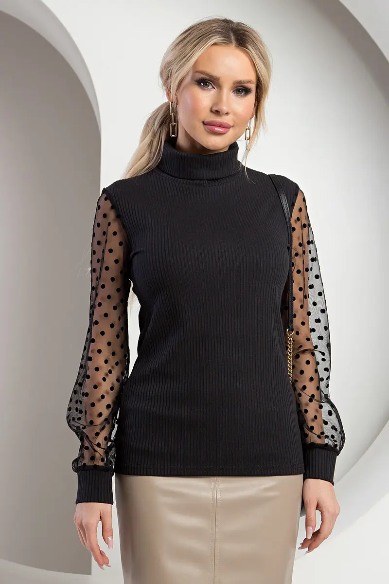 

Водолазка, Черный