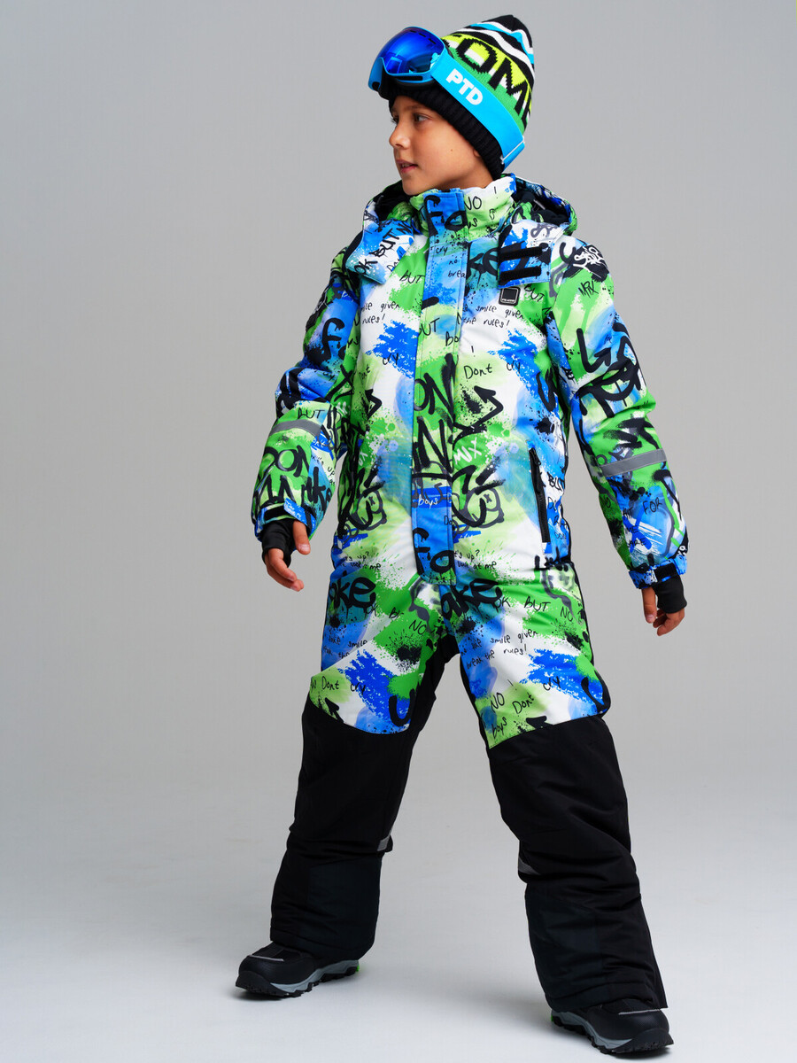 

Комбинезон, Разноцветный;черный