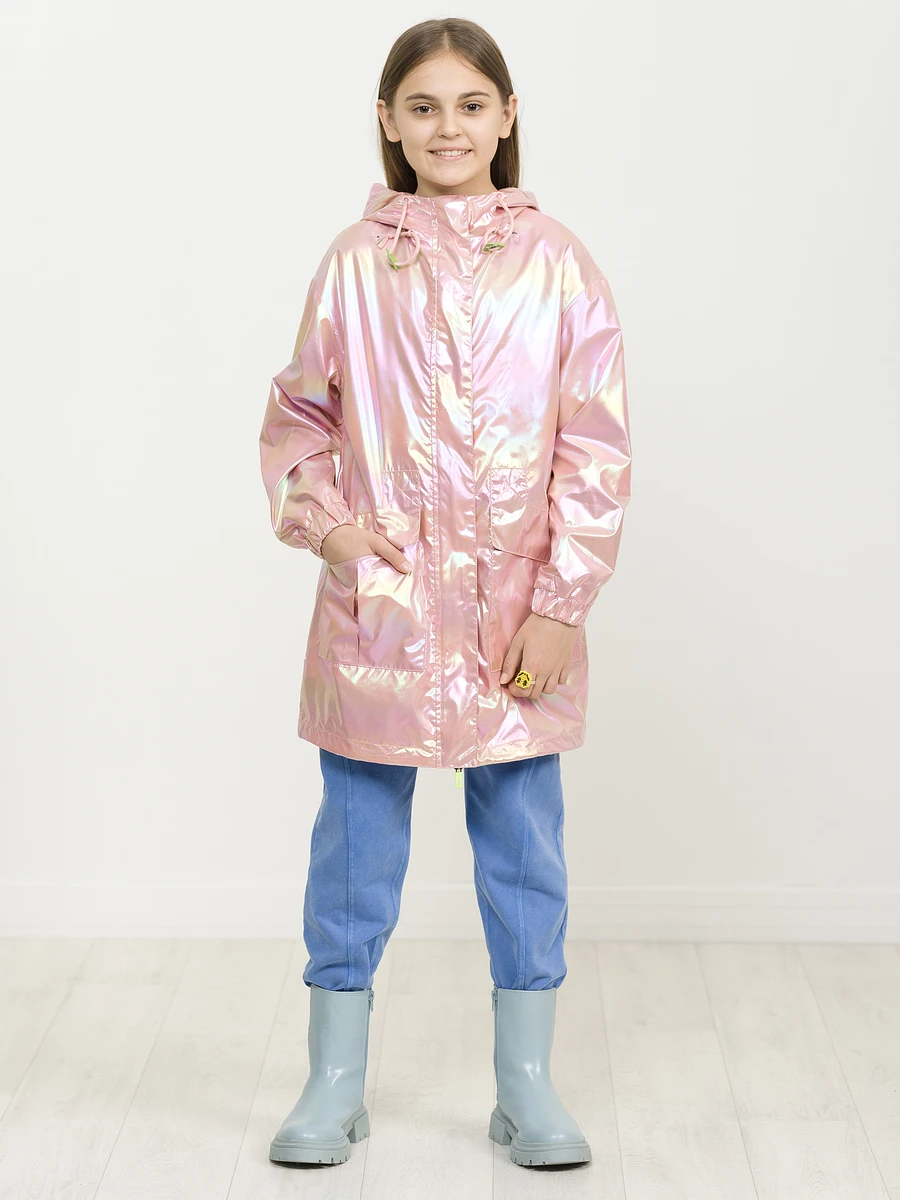 

Ветровка, Розовый;пудра