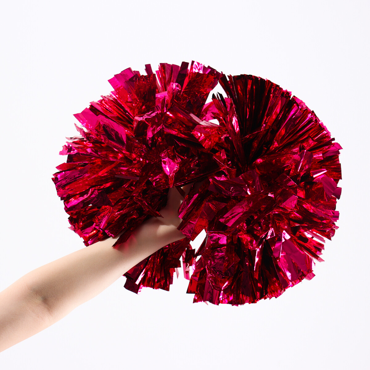 

Помпон для чирлидинга, фуксия, Розовый